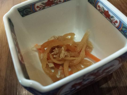 kobachi 小钵 - some pickled radish