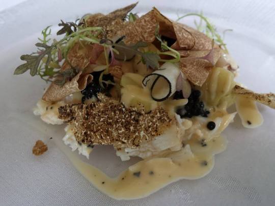 mud crab potato salad, caviar & truffle