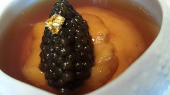 #1 hokkaido sea urchin with caviar