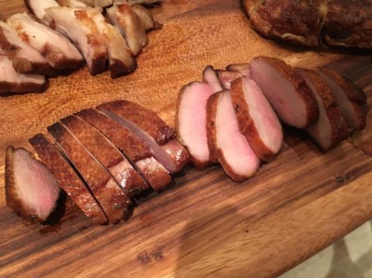 $5 Andy's smoked duck breast
