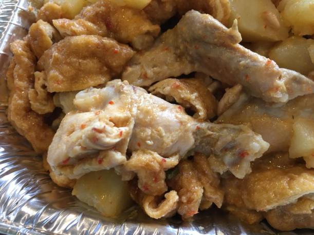 nonya curry chicken for 80 elderly folks at bathesda community lunch