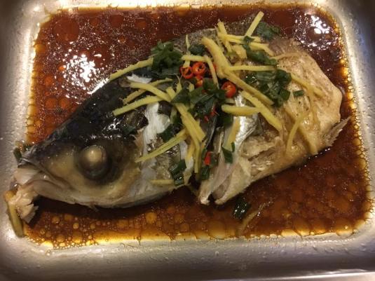 HK steamed song fish head 港蒸松鱼头2-2aug2016
