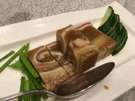 chilled pig trotter's jelly S$10