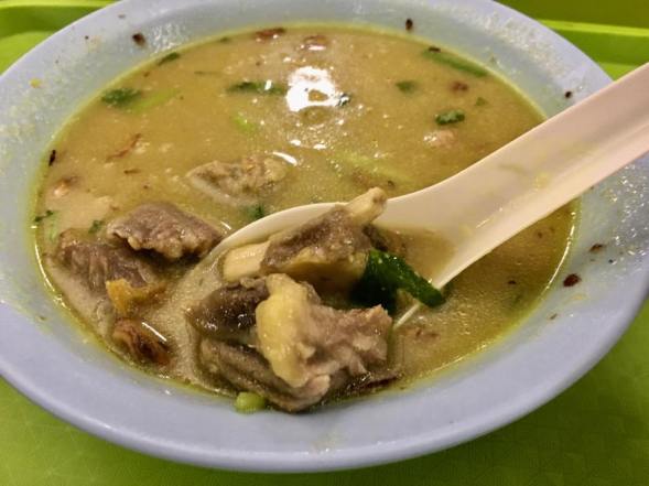 $6 kambing soup - ribs